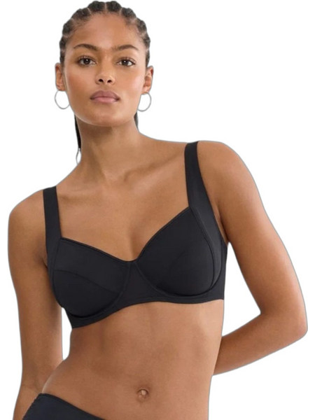 Triumph Summer Twist Bikini Top Μαύρο 10222208-0240