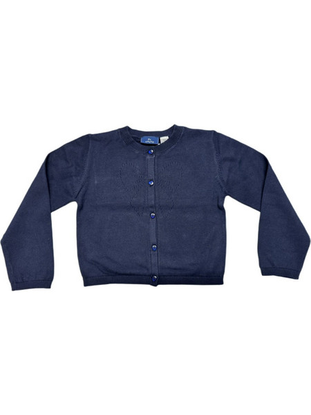 Chicco Παιδική Ζακέτα Πλεκτή με Κουμπιά Navy Μπλε 011780-088