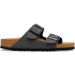Birkenstock Arizona Δερμάτινα Ανδρικά Σανδάλια Ανατομικά Ανθρακί 10320