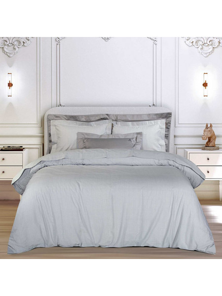 Greenwich Polo Club Σεντόνι King Size Βαμβακερό 260x280 Loft 2388 Grey
