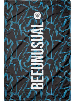 Bee Unusual Canggu Πετσέτα Θαλάσσης Microfiber Μαύρη 100x150cm 261100-126-117