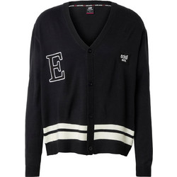Ecko Unltd Ανδρική Ζακέτα Πλεκτή με Κουμπιά Μαύρη ECKOCG001-20259