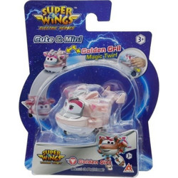 Just Toys Super Wings Electric Heroes Stunt & Pull Back Golden Girl