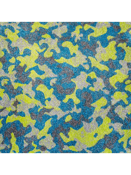 Decostar Art Camo Χαλί με το Μέτρο Petrol