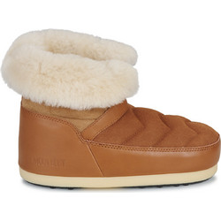 Moon Boot Γυναικεία Μποτάκια Suede Ταμπά με Γούνα 80D1470070-ML06