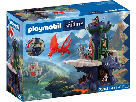 Playmobil Knights Πύργος Ιπποτών Δράκου για 4+ Ετών 72113