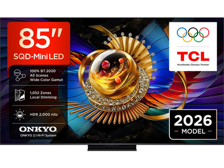 TCL SQD-Mini LED 85Q7D PRO Smart Τηλεόραση 85" 4K UHD Mini LED HDR (2026)