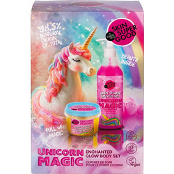 Natura Siberica Unicorn Magic Glow Boosting Sugar Body Scrub 100ml + Skin Glow Shower Gel 250ml