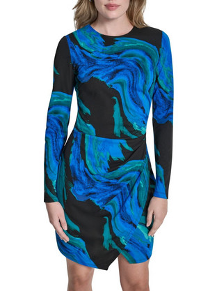 DKNY Mini Φόρεμα για Γάμο / Βάπτιση Μαύρο DD5J1P50-1BM