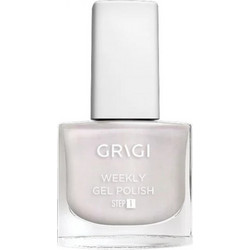 Grigi 665 White Pearl Gloss Βερνίκι Νυχιών Μακράς Διαρκείας