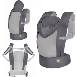 Kinderkraft Carrybee Μάρσιπος με Μέγιστο Βάρος 20kg Γκρι