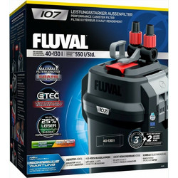 Fluval 107 Εξωτερικό Φίλτρο Ενυδρείου έως 40lt 10W 550lt/h