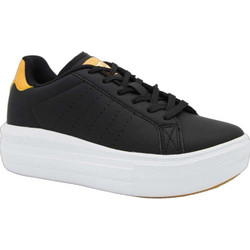 Level Anatomic Γυναικεία Sneakers Flatforms Μαύρα 3133