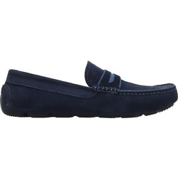 Boss Shoes Ανδρικά Μοκασίνια Loafers Καστόρινα Navy Μπλε D7770