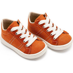 Babywalker Βαπτιστικά Sneakers για Αγόρι Υφασμάτινα Ανατομικά Κόκκινα BS3087