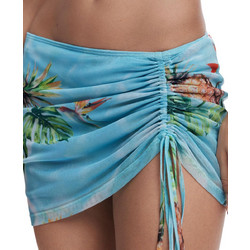 Desigual Παρεό Κοντό Γαλάζιο 25SWMK12-5024