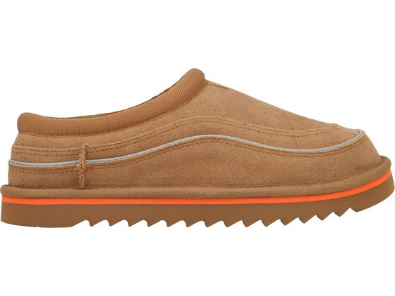 UGG Tasman Cali Wave Χειμερινές Ανδρικές Παντόφλες Κλειστές με Γούνα Ταμπά 1136700-COGS