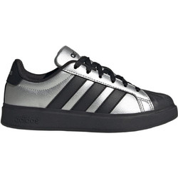 Adidas Streettalk Παιδικά Sneakers Μαύρα Ασημί KJ9602