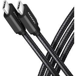 Axagon BUCM3-CM30AB Braided USB-C to USB-C 60W 3m Black