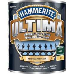 Vivechrom HAMMERITE ULTIMA Ral6005 Αντισκωριακό Νερού Μετάλλου Πράσινο Ματ 0.75lt