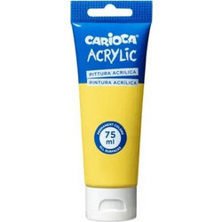 Carioca Lemon Yellow Ακρυλικό Χρώμα Ζωγραφικής 75ml