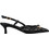 Envie Shoes Γόβες Slingback Δερμάτινες με Λεπτό Χαμηλό Τακούνι Μαύρες E84-23414-34