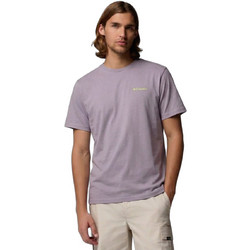 Columbia Ανδρικό Αθλητικό T-Shirt Μωβ 2155011-555