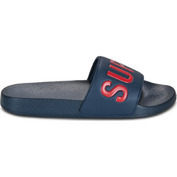 Superdry D3 Ανδρικές Παντόφλες Καλοκαιρινές Αντιολισθητικές Κολυμβητηρίου Navy Μπλε MF310291A-09S