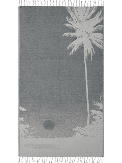Kentia Possidi Πετσέτα Παρεό Θαλάσσης Γκρι 95x170cm