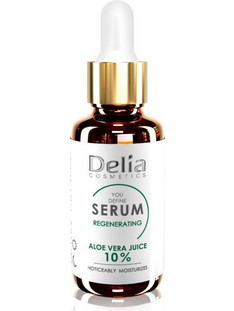 Delia Cosmetics You Define Ενυδατικό Serum Προσώπου για Λάμψη με Βιταμίνη C Υαλουρονικό & Αλόη 30ml