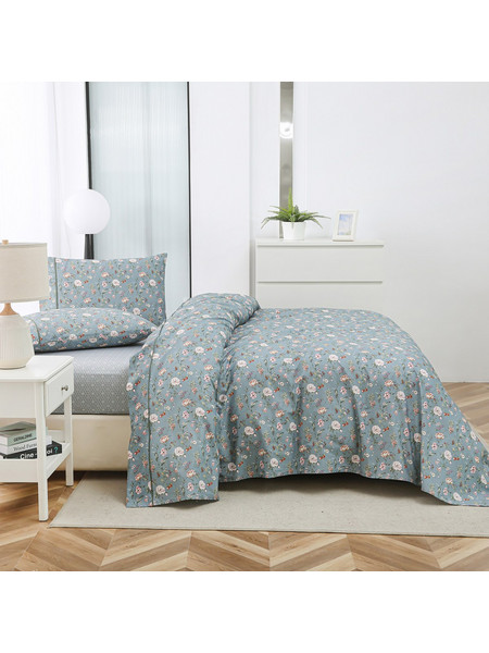 Liolios Home Σετ Σεντόνια Υπέρδιπλα Βαμβακοσατέν 245x270 Fedra