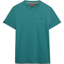 Superdry Vintage Logo Embossed Tee Ανδρικό Αθλητικό T-Shirt Βεραμάν M1011245A-AB6