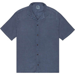 Quiksilver Ανδρικό Πουκάμισο Βαμβακερό Κοντομάνικο Κανονική Γραμμή Πετρόλ EQYWT04628-KTP0