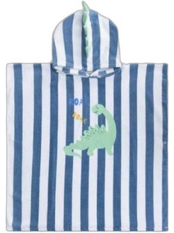 Fresk Dinosaur Παιδικό Πόντσο Θαλάσσης Μπλε 65x65cm SWE-2024SE1663