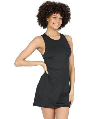 Athlecia Mini Καλοκαιρινό Αθλητικό Φόρεμα Μαύρο EA251342-10001