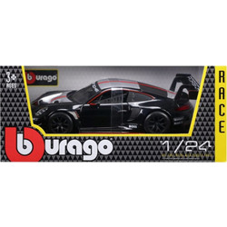 Bburago Race Porsche 911 GT3 R Black