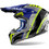 Airoh Aviator 3 Hima Blue Grey Black Κράνος Μηχανής Motocross 1290gr