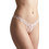 Milena By Paris Γυναικείο Sexy String Αυτοκινήτου με Δαντέλα Ροζ 6973