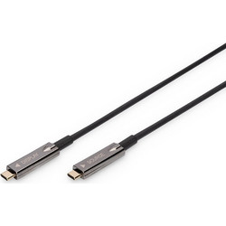 Digitus AK-330160-100-S USB-C to USB-C 10m Black