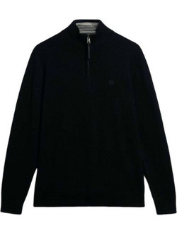 Superdry Ανδρικό Πουλόβερ με Φερμουάρ Μαύρο M6110690A-AGT