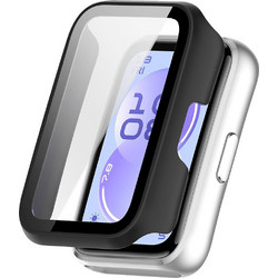 Techsuit Defense360 Pro Πλαστική Θήκη με Προστασία Οθόνης για Huawei Band 11 Μαύρη