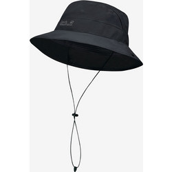 Jack Wolfskin Ανδρικό Καπέλο Bucket Υφασμάτινο Μαύρο A63648-6352