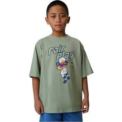 4F Fair Play Παιδικό T-Shirt Κοντομάνικο Πράσινο Mint 4FWSS26TTSHM3012-47S