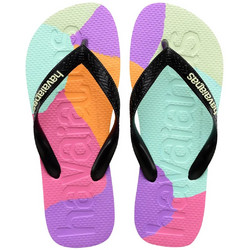 Havaianas Top Logomania Colors II Γυναικείες Σαγιονάρες Αντιολισθητικές Πολύχρωμες 4147526-0090