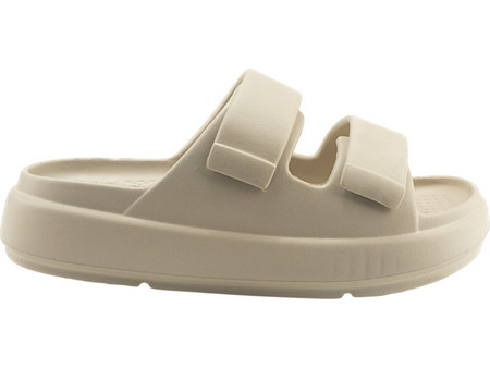 Cubanitas Γυναικείες Παντόφλες Καλοκαιρινές Flatforms Μπεζ SD08040