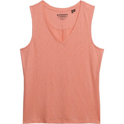 Superdry Γυναικείο Αθλητικό T-Shirt Κοραλί W6012173A-2WS