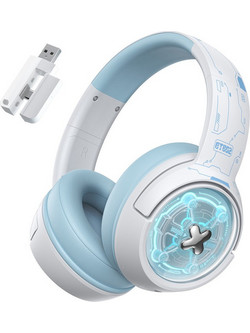 Onikuma GT802 Ασύρματο Gaming Headset Over Ear White