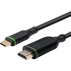 Microconnect Καλώδιο HDMI Male to USB-C Male 2m Black MC-USBCHDMI2