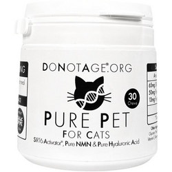 DoNotAge Pure Pet Πολυβιταμίνες Γάτας για Ενέργεια & Τόνωση 30 Δισκία