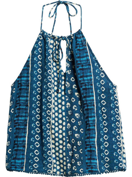 Superdry Γυναικείο Καλοκαιρινό Top Πετρόλ W6011856Α-2KQ